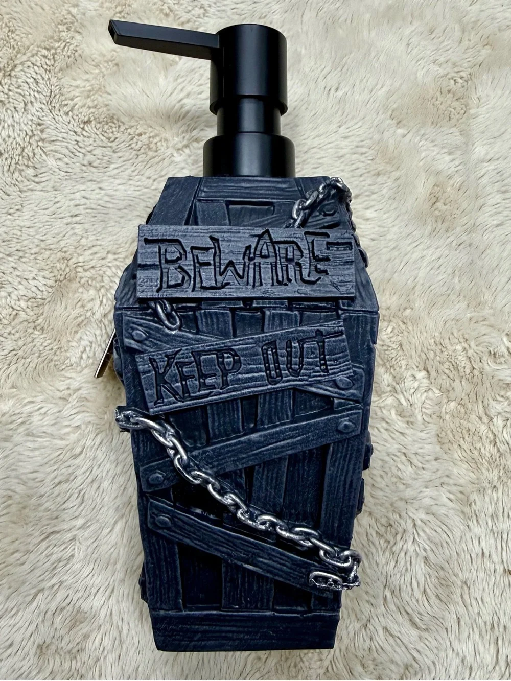 Halloween Coffin Soap Pump